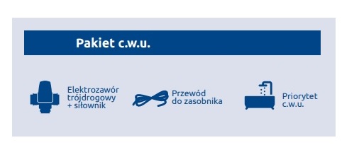 Pakiet c.w.u. (elektrozawór, przewód, kod aktywacyjny)