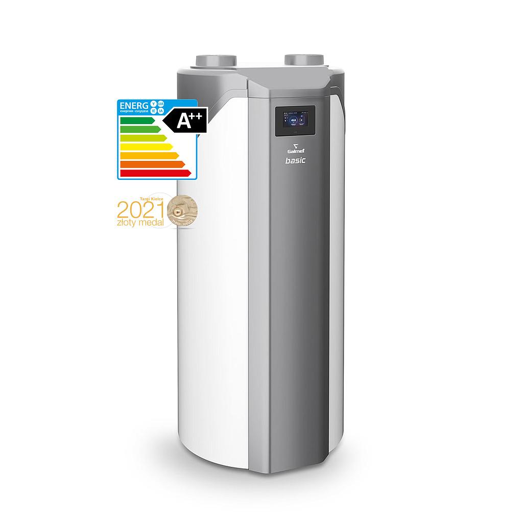 Heat pump Galmet Basic 4kW 270L with two coils Galmet 09-355203