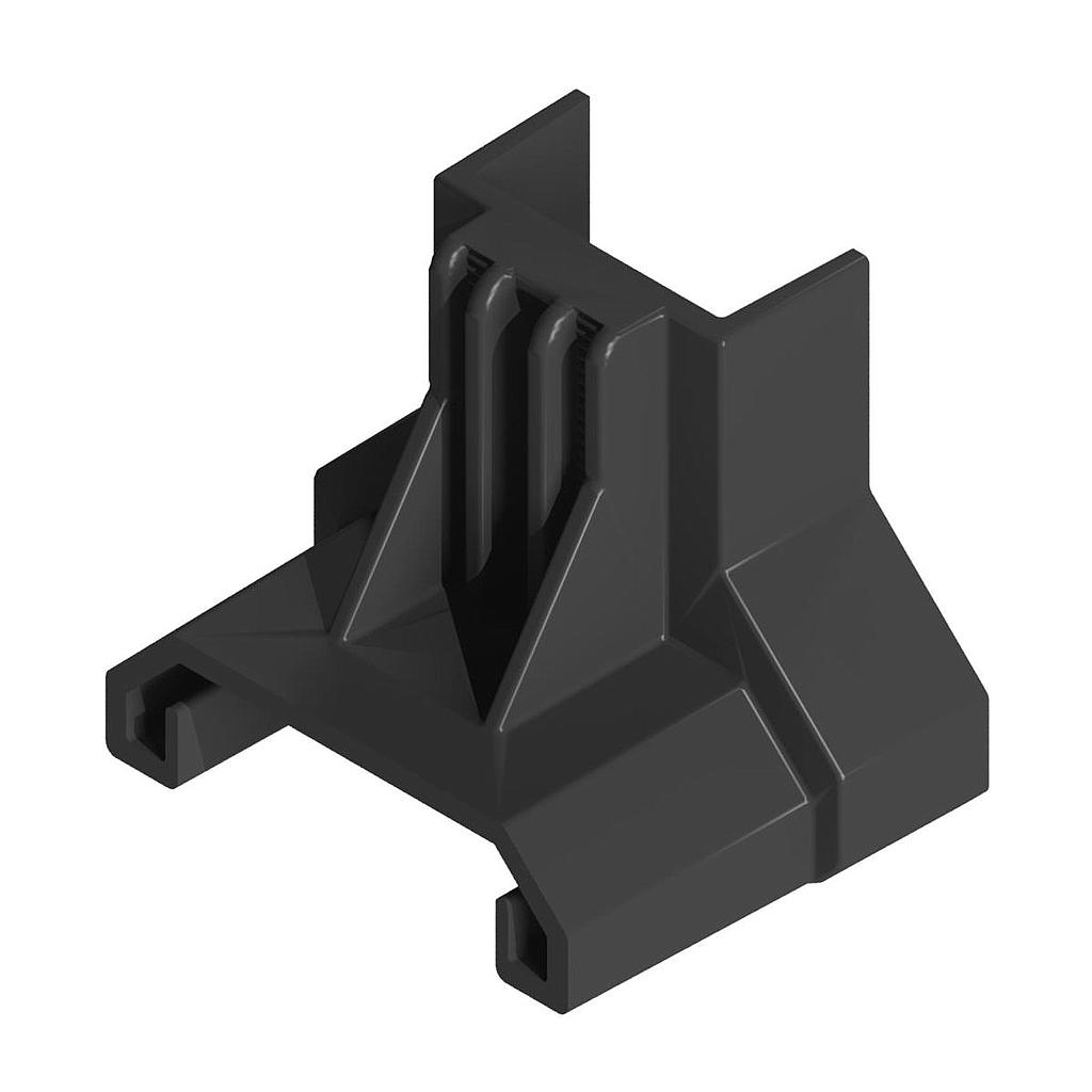 Zaślepka wspomagająca na klemę końcową czarna ClickFit Evo